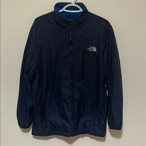 The North Face Men's Dark Blue Fleece Lined Jacket